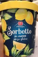 Mängden socker i Sorbetto al limone