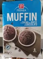Mängden socker i Muffin al cacao con gocce di cioccolato
