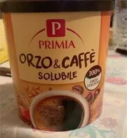 Mängden socker i Orzo e caffè solubile