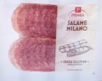 Mängden socker i Salame milano