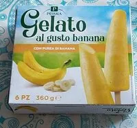 Mängden socker i Gelato alla banana