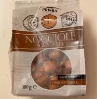 Mängden socker i Nocciole sgusciate