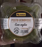 Mängden socker i Pesto Genovese con aglio