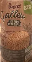 Mängden socker i Gallette di riso integrale