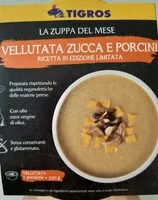Mängden socker i Vellutata con zucca e porcini