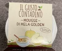 Mängden socker i Mousse di mela golden