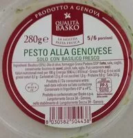 Mängden socker i Pesto alla genovese