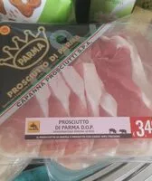 Mängden socker i Prosciutto di Parma dop