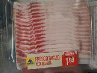 Mängden socker i Pancetta tesa stagionata