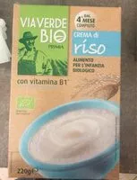 Mängden socker i Crema di riso