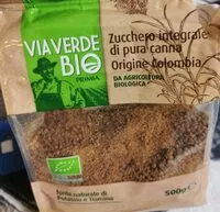 Mängden socker i Zucchero di Canna integrale