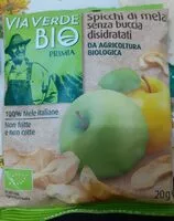 Mängden socker i Spicchi di mela senza buccia disidratati