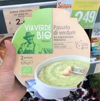 Mängden socker i Passato di verdure