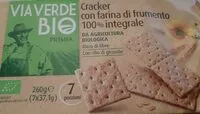 Mängden socker i Crackers