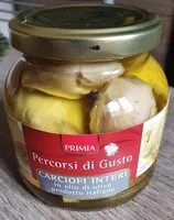 Mängden socker i Carciofi interi in olio di oliva