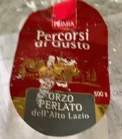 Mängden socker i Orzo perlato dell’Alto Lazio