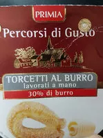 Mängden socker i Torcetti al burro lavorati a mano l