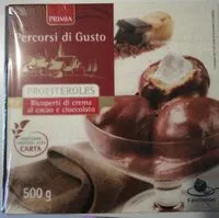 Mängden socker i Profiteroles