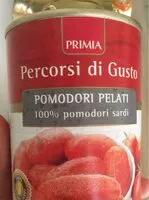 Mängden socker i Pomodori pelati
