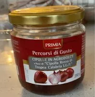 Mängden socker i Cipolle in agrodolce