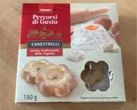 Mängden socker i Canestrelli liguri