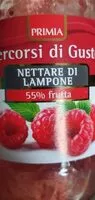 Mängden socker i Nettare di lampone