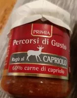 Mängden socker i Ragù di capriolo