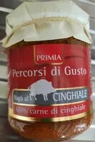 Mängden socker i Ragù  al cinghiale