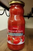 Mängden socker i Salsa pronta di pomodoro datterino
