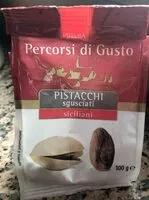 Mängden socker i Pistacchi sgusciati siciliani