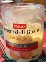 Mängden socker i Gelato al gusto crema