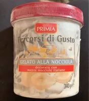 Mängden socker i Gelato alla Nocciola