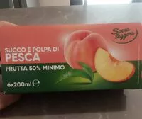 Mängden socker i Succo e polpa di pesca