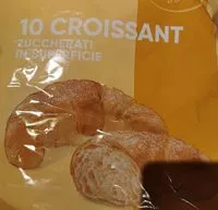 Mängden socker i Croissant zuccherati in superficie