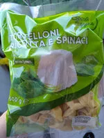 Mängden socker i Tortellini ricotta e spinaci