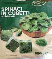 Mängden socker i Spinaci in cubetti surgelati