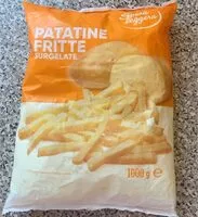 Mängden socker i Patatine fritte surgelate