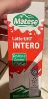 Mängden socker i latte uht intero