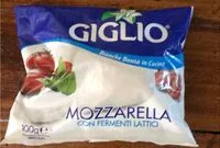 Mängden socker i Mozzarella