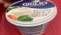 Mängden socker i Ricotta fresca
