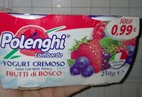 Mängden socker i Yogurt frutti di bosco