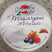 Mängden socker i Mascarpone 28%Fett absolut
