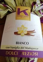 Mängden socker i Bianco con vaniglia del madagastar