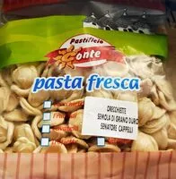 Mängden socker i Orecchiette Fresche