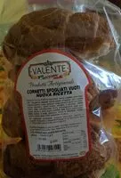 Mängden socker i Cornetti sfogliato vuoti