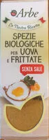 Mängden socker i Spezie biologiche per uova e frittate