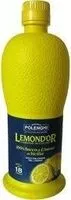 Mängden socker i Polenghi, Jus de citron jaune Lemond'or, la bouteille de 500