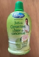 Mängden socker i Jus de citron vert à base de concentré