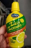 Mängden socker i Lazy Lemon Jus de citron de Sicile