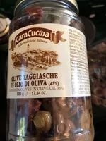 Mängden socker i Olive taggiasche